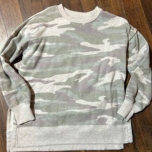 Aerie camo sweatshirt
